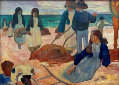 Ramasseuses de varech II（ブルトントングコレクターII） 作： Paul Gauguin
