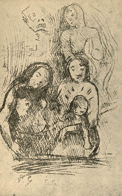 宗教的な幻想、1936 作： Paul Gauguin