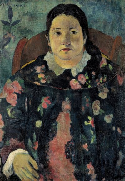 スザンヌ・バンブリッジの肖像 作： Paul Gauguin