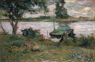 河岸 作： Paul Gauguin
