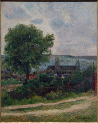 サントゥアン教会、ルーアン 作： Paul Gauguin