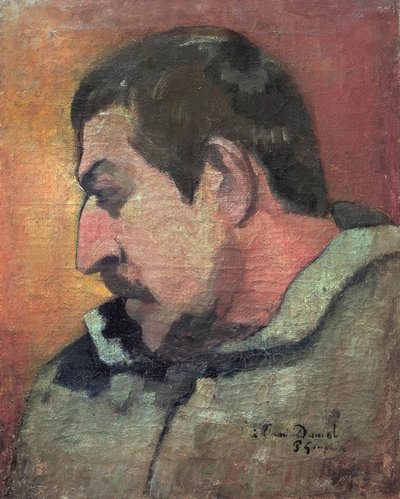 自画像 作： Paul Gauguin