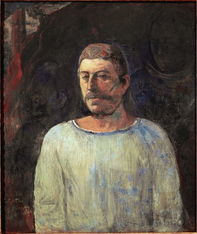 ゴルゴダ付近の自画像 作： Paul Gauguin