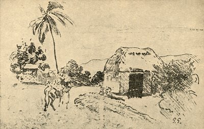 スケッチ、1936 作： Paul Gauguin