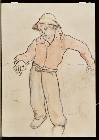 小さなブルターニュ寄り、1889 作： Paul Gauguin