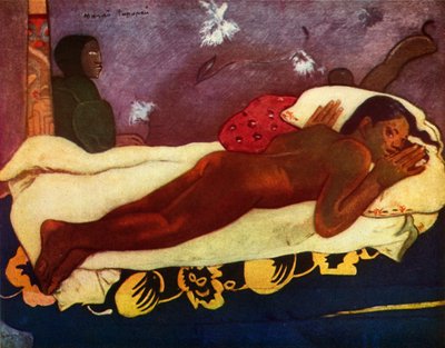 スピリットオブザデッドウォッチング、1936 作： Paul Gauguin