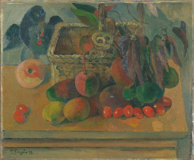 静物画 作： Paul Gauguin