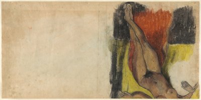 逢いたたまり女の習作 ジュディス・テ・パラリ【裏】 作： Paul Gauguin