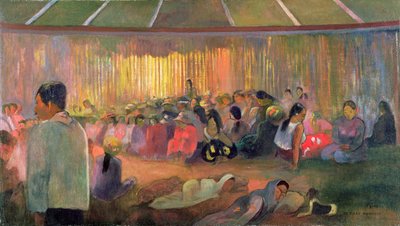 Te Fare Hymenee 作： Paul Gauguin