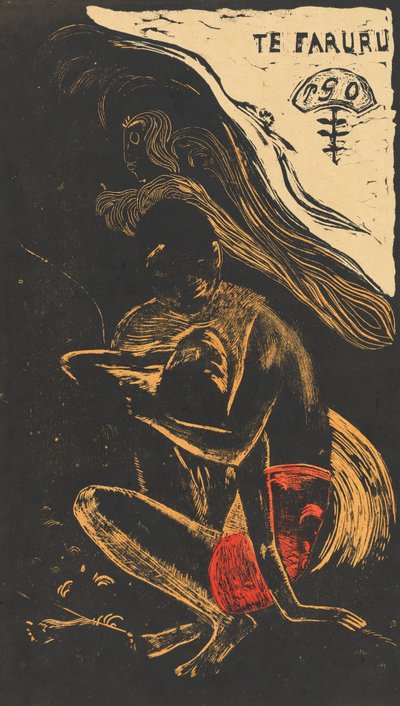 Te Faruru They are Making Love Here, 18941895. 作： Paul Gauguin