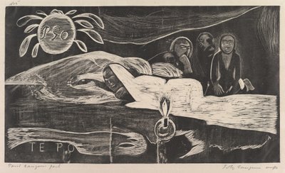Te Po、1893-94。 作： Paul Gauguin