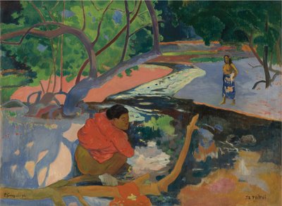 モーニングボール、1892 作： Paul Gauguin