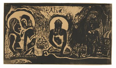 組曲「ノア・ノア」よりテ・アトゥア（神） 作： Paul Gauguin
