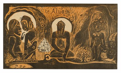 組曲「ノア・ノア」よりテ・アトゥア（神） 作： Paul Gauguin