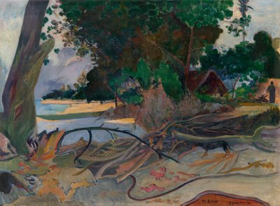 テ・ブラオ（ハイビスカスの木） 作： Paul Gauguin