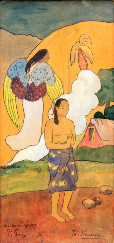 別れ 作： Paul Gauguin