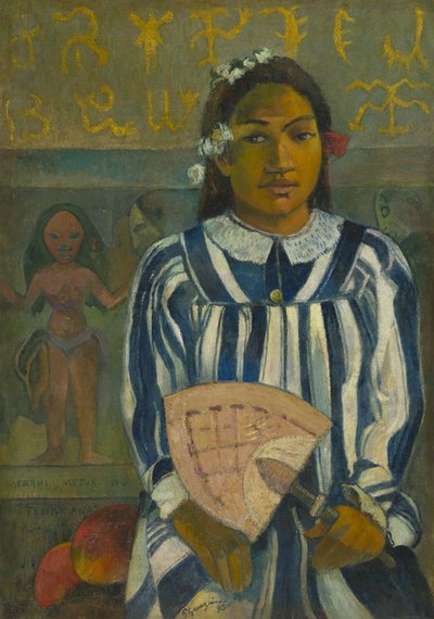 テハマナまたはテハマナの祖先には多くの親がいます 作： Paul Gauguin