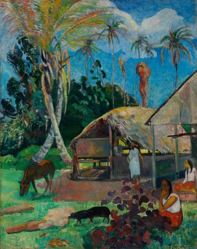 黒豚 作： Paul Gauguin