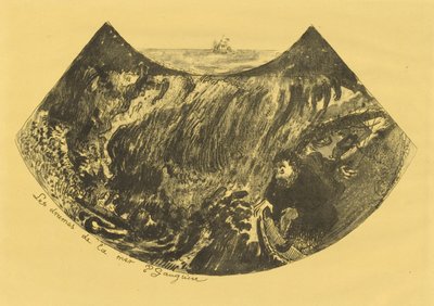 海のドラマ (大渦への降下) 作： Paul Gauguin