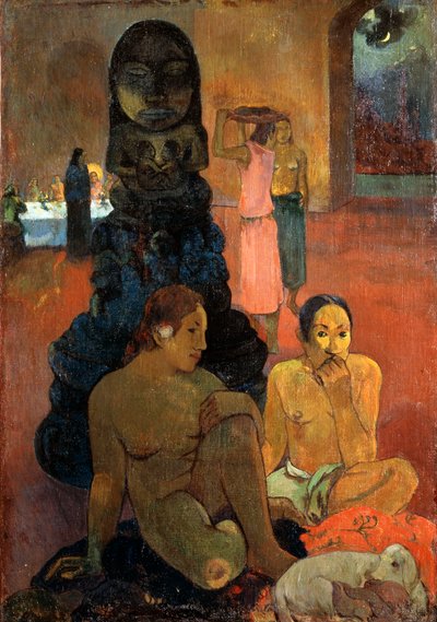 1899年の大仏。 作： Paul Gauguin