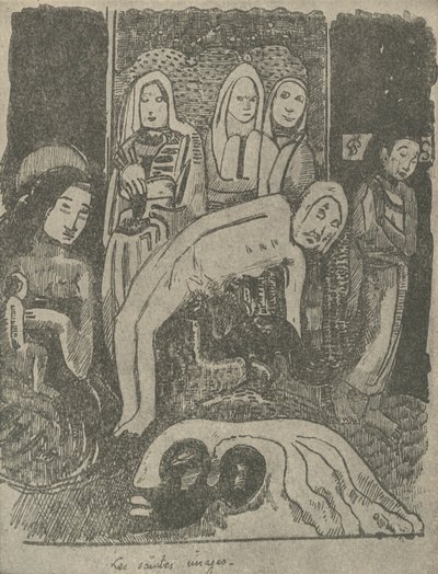 聖なる画像、1936 作： Paul Gauguin