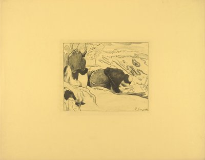 洗濯屋 作： Paul Gauguin