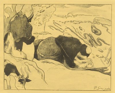 洗濯屋 作： Paul Gauguin