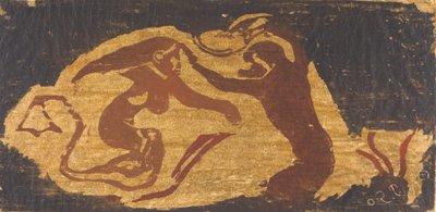 人魚と猿。 作： Paul Gauguin