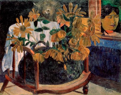 ひまわり、1901。 作： Paul Gauguin