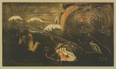 宇宙は創造される 作： Paul Gauguin