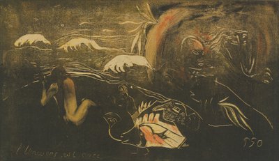 宇宙が創造される 宇宙が創造される c. 1894年。 作： Paul Gauguin