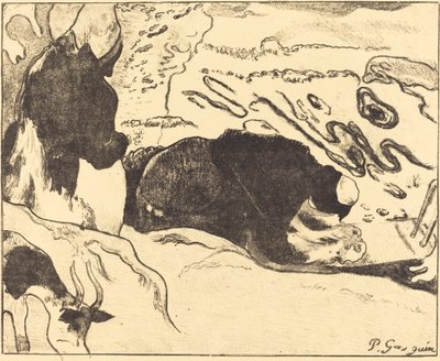 ウォッシャーウーマン 作： Paul Gauguin