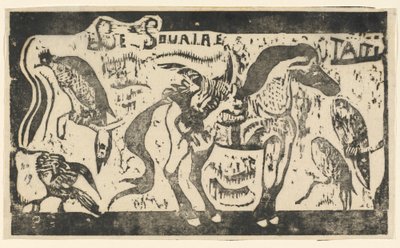 「The Smile」のタイトルページ 作： Paul Gauguin