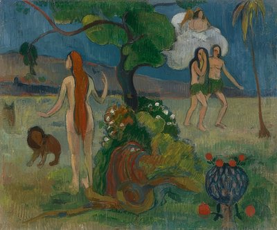 失われた楽園 （？）。 1890年頃 作： Paul Gauguin
