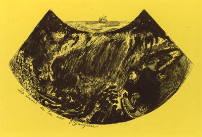 ボルピニスイート：海のドラマレドラームドラメール、1889年。 作： Paul Gauguin