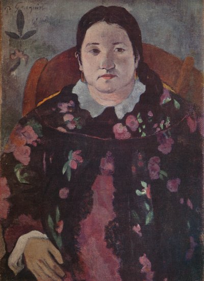 女の頭、1923 作： Paul Gauguin