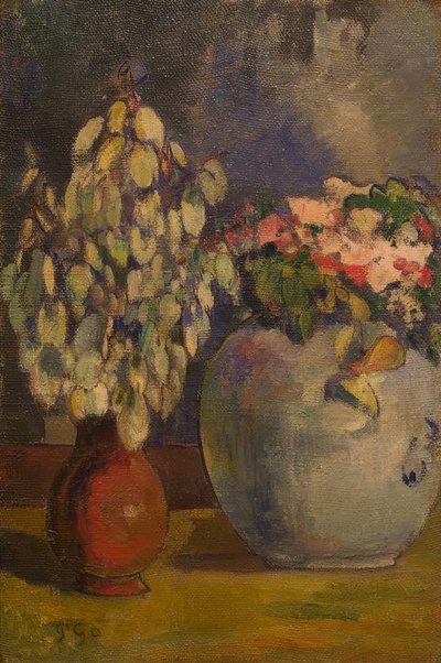 2つの花瓶 作： Paul Gauguin