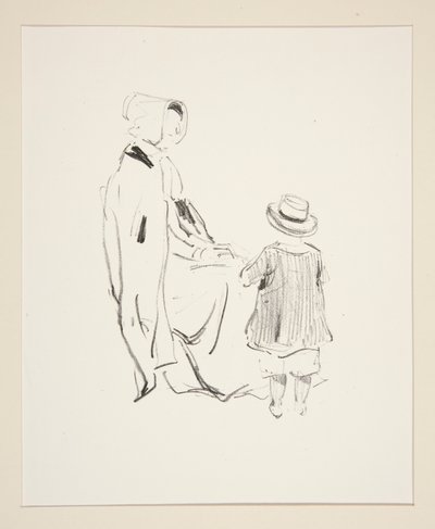 (母と 作： Paul Gavarni