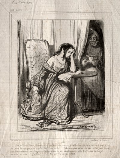 女優: 役割 作： Paul Gavarni