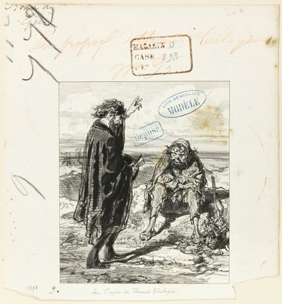 Les Propos de Thomas Vireloque: Man the Masterpiece of Creation 作： Paul Gavarni