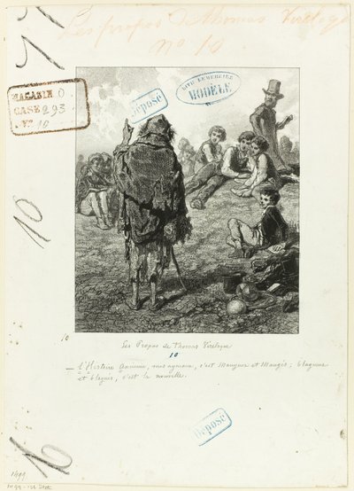 Les Propos de Thomas Vireloque: The old story, my lambkins 作： Paul Gavarni