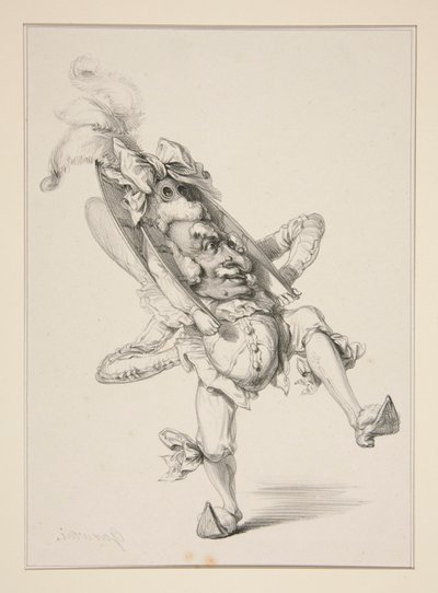 プリシネル 作： Paul Gavarni