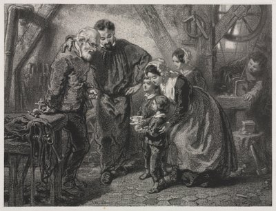 働く男の誕生日 作： Paul Gavarni
