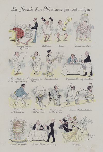 体重を減らしたい紳士の日 作： Paul Guillaume