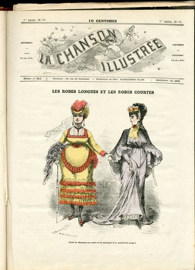 La Chanson illustree（雑誌）』19号 作： Paul Hadol