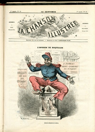 La Chanson illustree（雑誌）39号 作： Paul Hadol