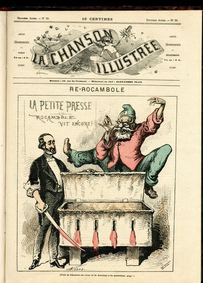 La Chanson illustree（雑誌）』59号 作： Paul Hadol