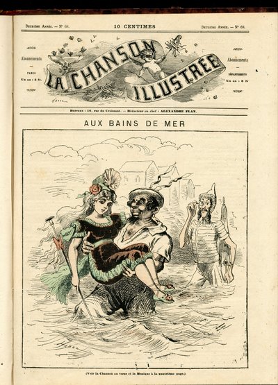 La Chanson illustree（雑誌）』68号 作： Paul Hadol