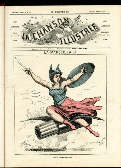 La Chanson illustree（雑誌）』71号 作： Paul Hadol