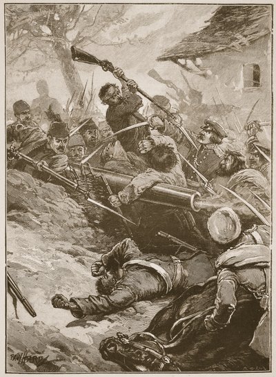 アーカンバルドフォーブス、ジョージアヘンティ、アーサーグリフィス少佐による「19世紀の戦い」のイラスト 作： Paul Hardy